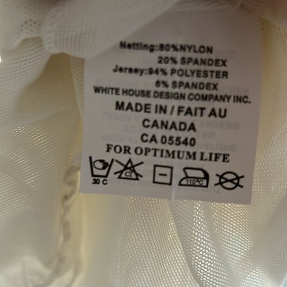 Sympli off white mesh camisole sz 6 - Picture 5 of 5